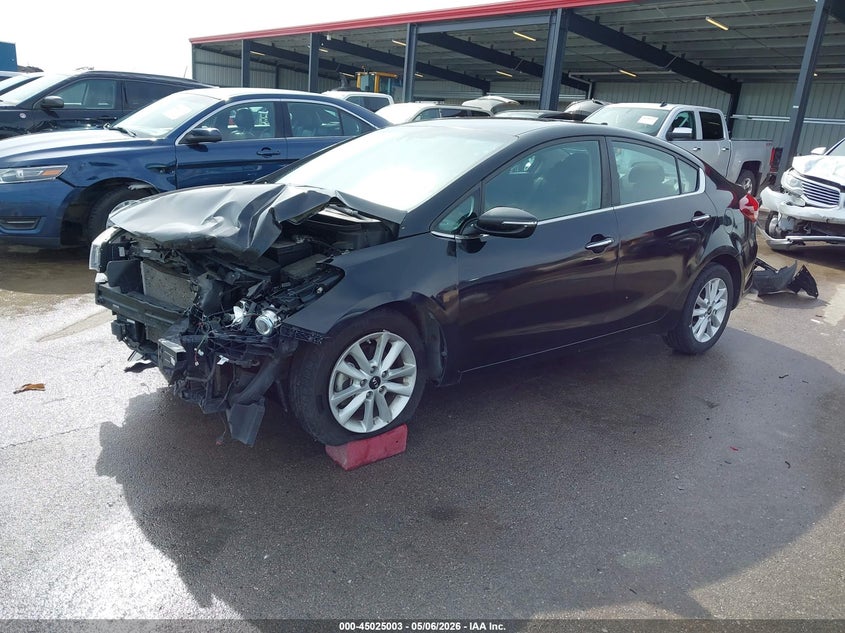 Vin: 3kpfl4a74he043862, lot: 45522517, kia forte s 20172