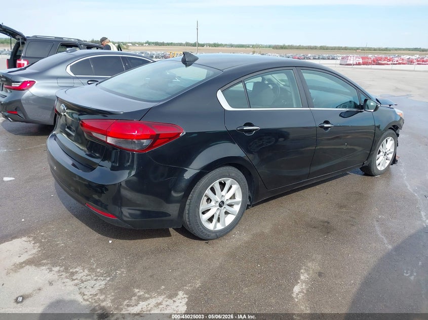 Vin: 3kpfl4a74he043862, lot: 45522517, kia forte s 20174
