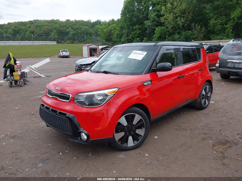 2016 KIA SOUL HATCHBACK 2.0L I-4 DI, DOHC, VVT, 164HP