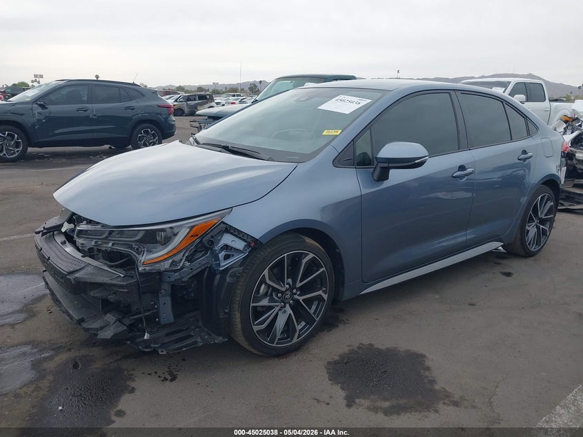 VIN JTDS4MCEXMJ060735 2021 TOYOTA COROLLA SE