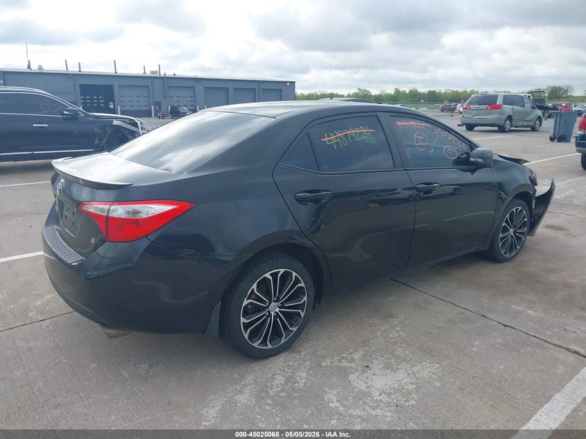 2016 TOYOTA COROLLA SEDAN 1.8L I-4 DOHC, VVT, 132HP
