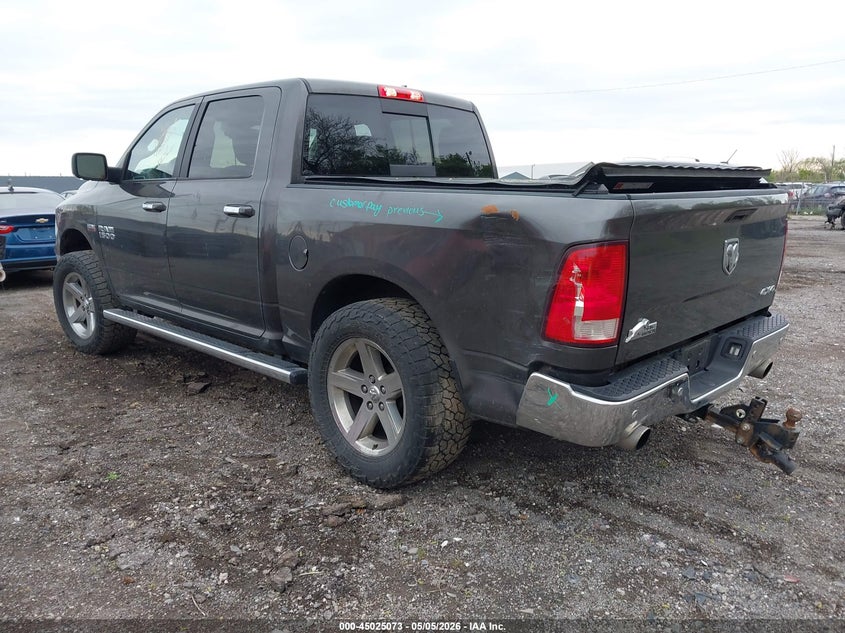 Vin: 3c6rr7lt3jg165427, lot: 45522587, ram 1500 big horn  4x4 5'7 box 20183
