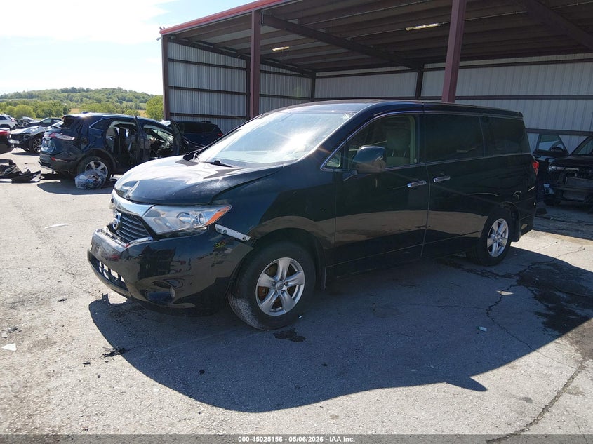 Vin: jn8ae2kpxd9064211, lot: 45522670, nissan quest sv 20132