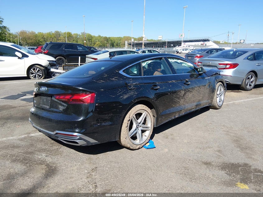 Vin: waufacf5xma014299, lot: 45522763, audi a5 sportback premium plus 45 tfsi quattro s tronic 20214