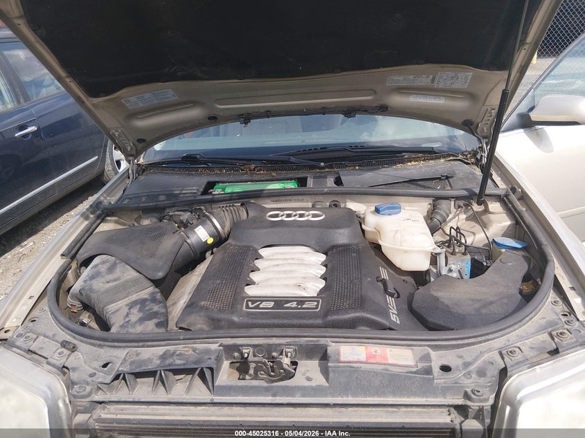 2001 Audi A6 4.2 VIN: WAUZL64BX1N136392 Lot: 45025316