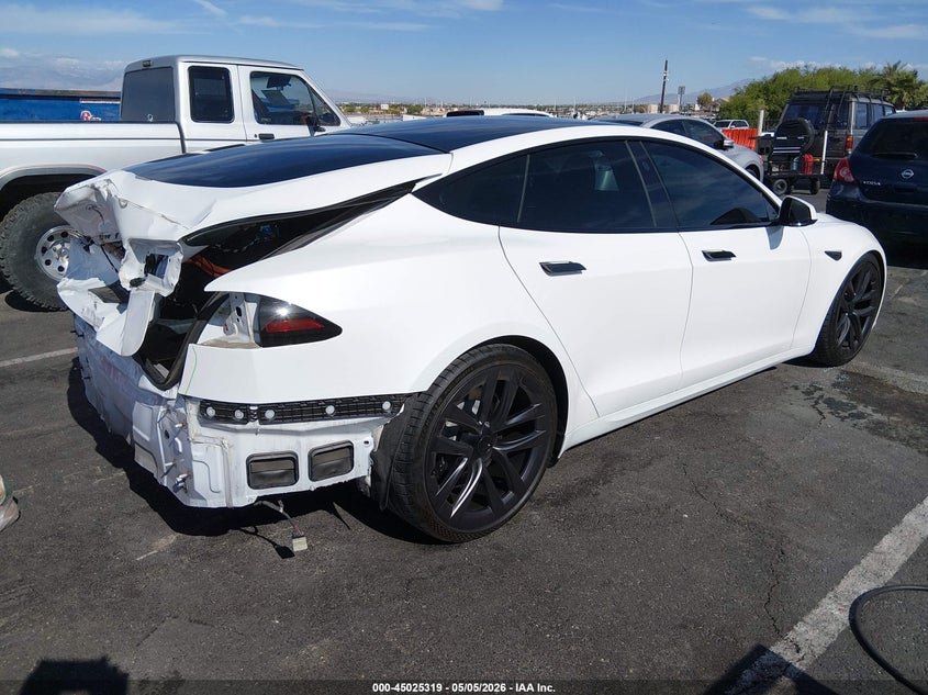 Vin: 5yjsa1e57nf474875, lot: 45522833, tesla model s dual motor all-wheel drive 20224