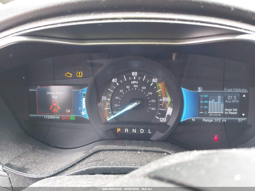 2019 FORD FUSION SEDAN 2.0L I-4 DOHC, VVT, 141HP