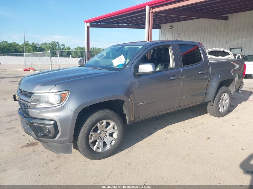 2022 Chevrolet Colorado 2wd  Short Box Lt 1GCGSCENXN1109713 photo 1