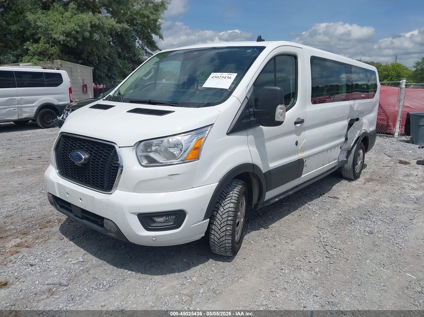 Vin: 1fbax2y83mka64151, lot: 45522950, ford transit-350 passenger van xl/xlt 20212