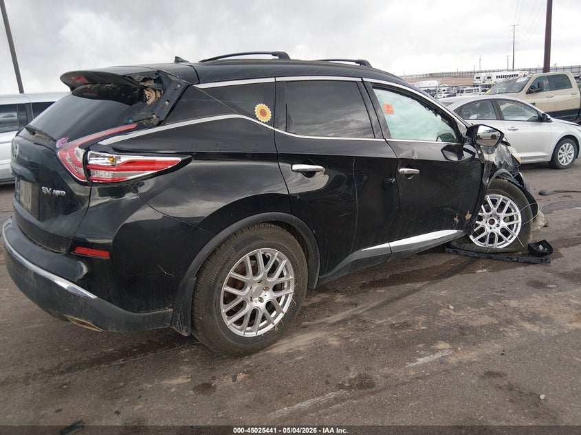 2015 NISSAN MURANO auction photo 4