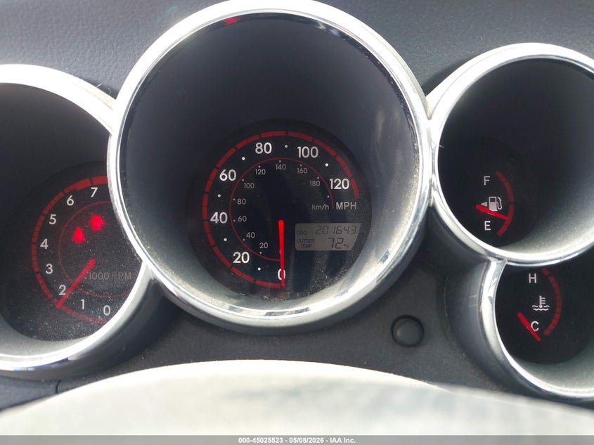 2007 Toyota Matrix Xr VIN: 2T1KR32EX7C631444 Lot: 45025523