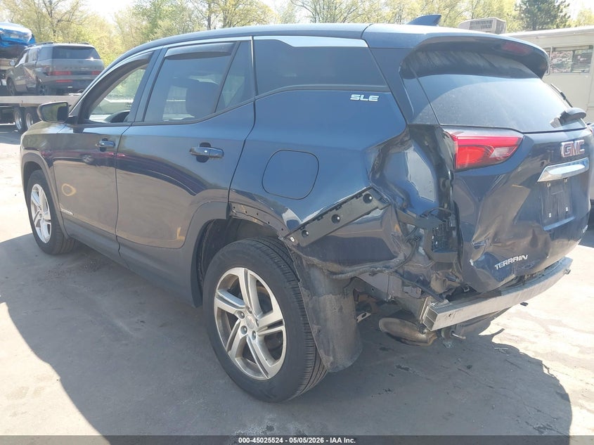 Vin: 3gkaltev9jl302087, lot: 45523038, gmc terrain sle 20183