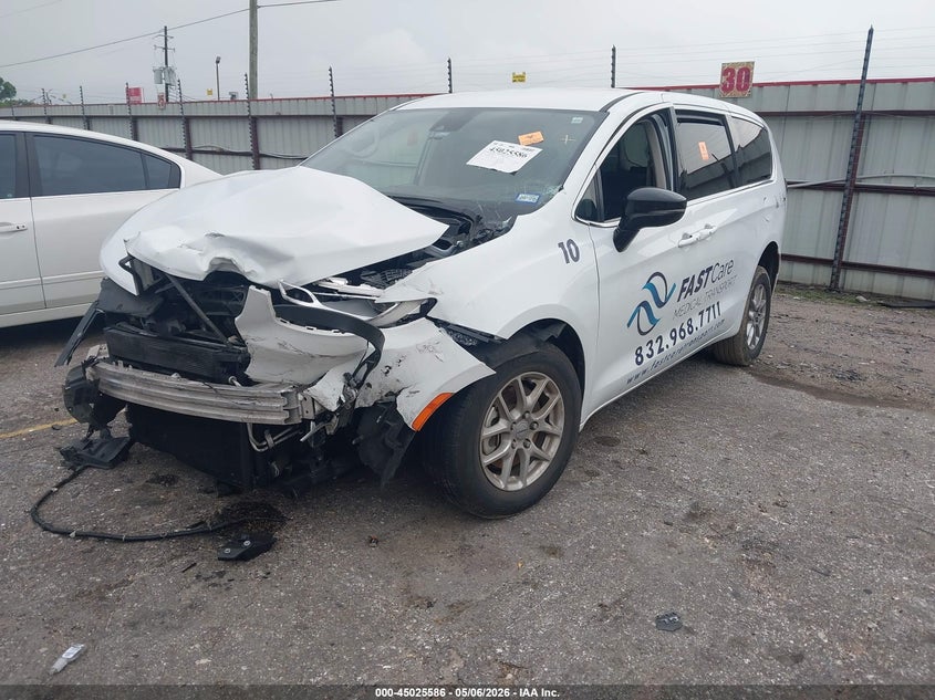 Vin: 2c4rc1bg1rr113568, lot: 45523100, chrysler pacifica touring l 20242