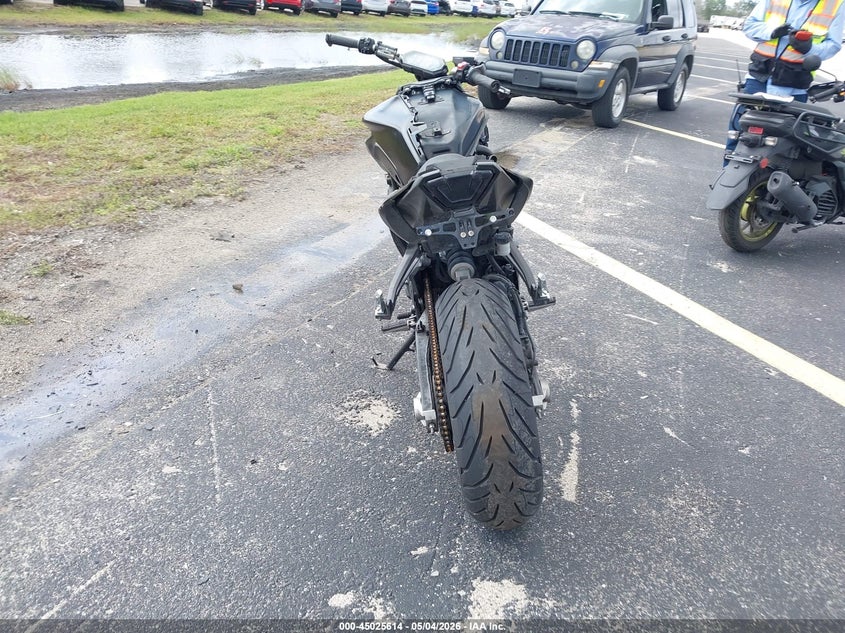 2022 Yamaha Mt07 VIN: JYARM32E9NA003370 Lot: 45025614