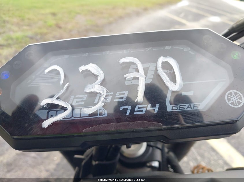 2022 Yamaha Mt07 VIN: JYARM32E9NA003370 Lot: 45025614