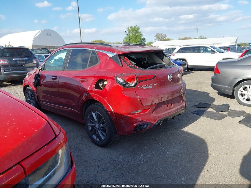 Vin: kl4mmesl5lb097421, lot: 45523137, buick encore gx awd select 20203