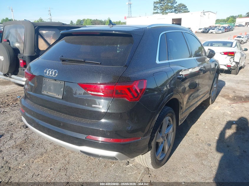 Vin: wa1aecf31l1113117, lot: 45523173, audi q3 premium 45 tfsi quattro tiptronic 20204