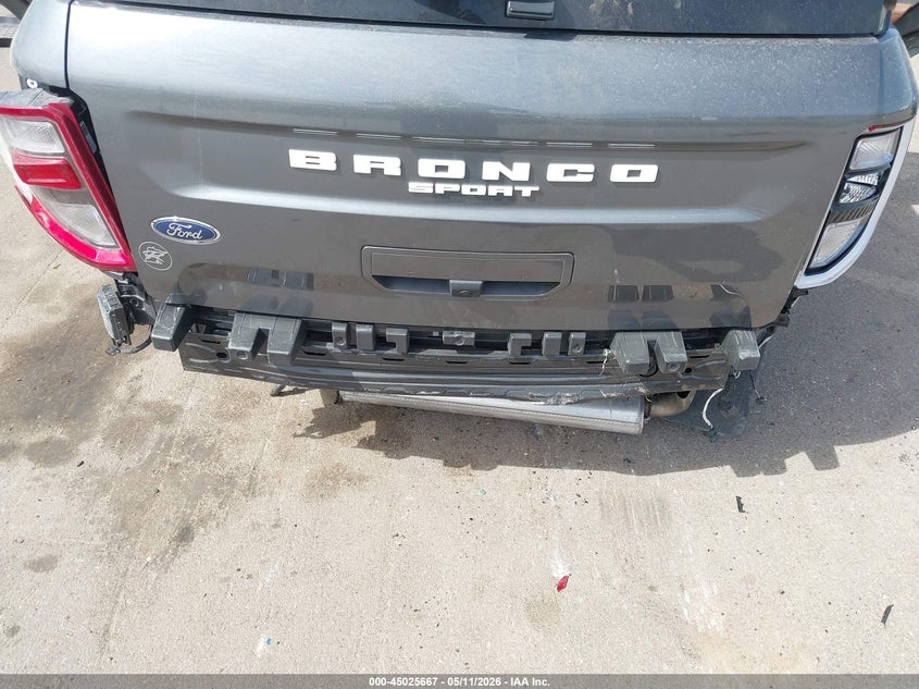 2024 Ford Bronco Sport Badlands VIN: 3FMCR9D91RRF75362 Lot: 45025667