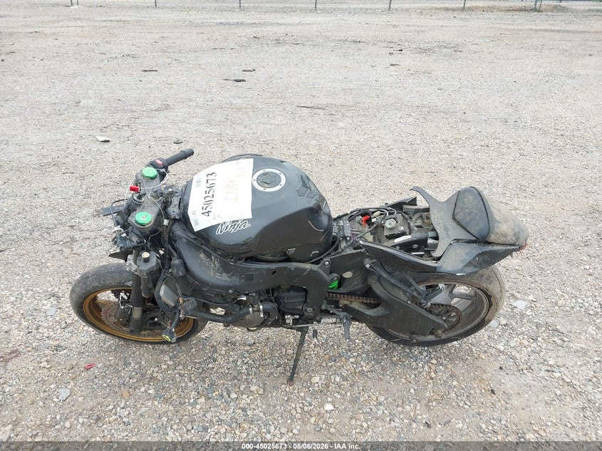 2016 Kawasaki Zx636 F VIN: JKBZXJF10GA008117 Lot: 45025673