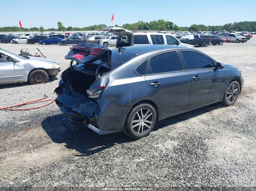 Vin: 3kpf24ad4ne486288, lot: 45523237, kia forte lxs 20224