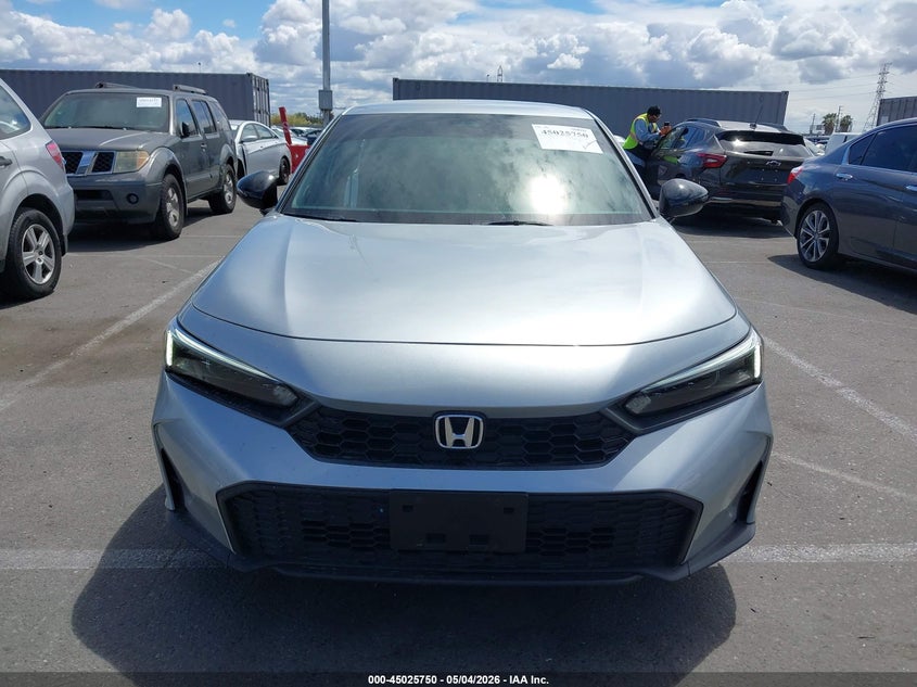 VIN 2HGFE2F5XSH527991 2025 HONDA CIVIC SPORT