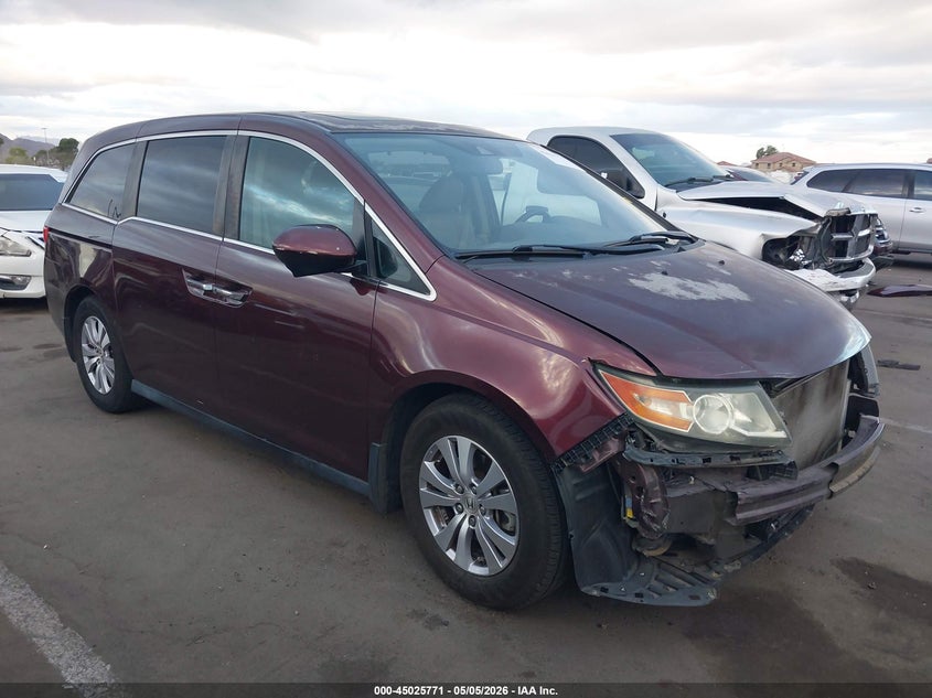 Vin: 5fnrl5h64fb065769, lot: 45523285, honda odyssey ex-l 20151