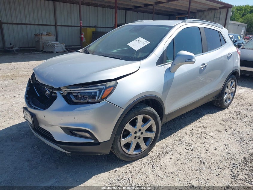 Vin: kl4cjhsb6hb035921, lot: 45523290, buick encore premium 20172