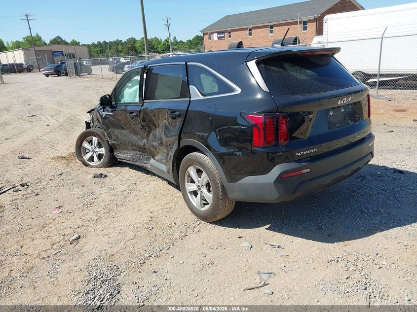 2023 KIA SORENTO SPORT UTILITY VEHICLE 2.5L I-4 DI, DOHC, VVT, 191HP