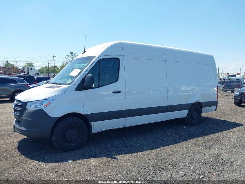 2024 Mercedes-Benz Sprinter 2500 High Roof 4-Cyl Diesel Ho VIN: W1Y4NCHY4RT190486 Lot: 45025846
