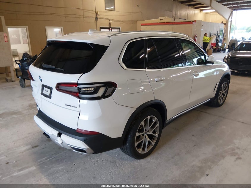 BMW X5 2022 VIN 5UXCR4C01N9J59729