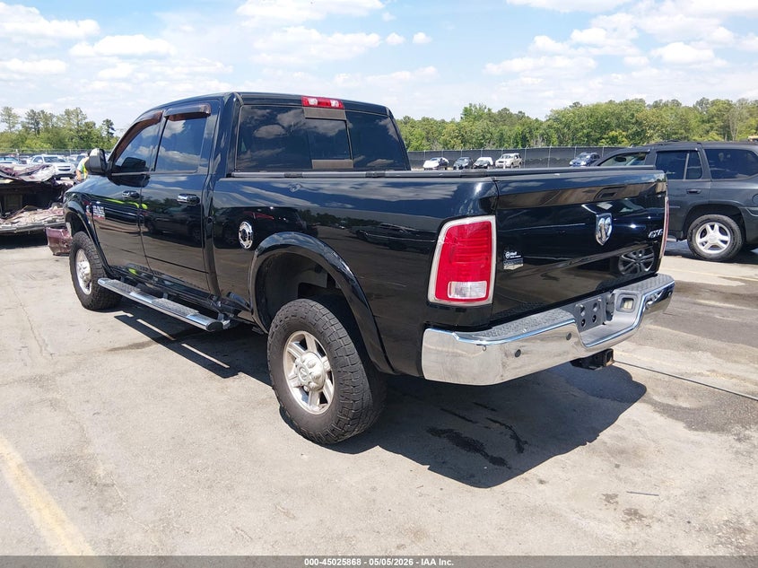 Vin: 3c6ur5fl9dg615581, lot: 45523382, ram 2500 laramie 20133