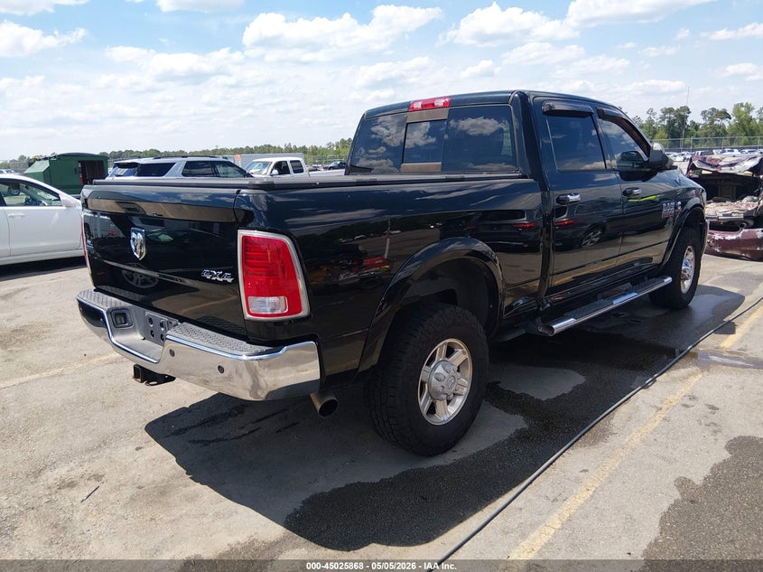 Vin: 3c6ur5fl9dg615581, lot: 45523382, ram 2500 laramie 20134