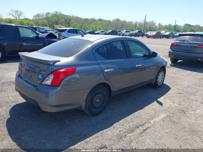 Vin: 3n1cn7ap5gl893236, lot: 45523386, nissan versa 1.6 sv 20164