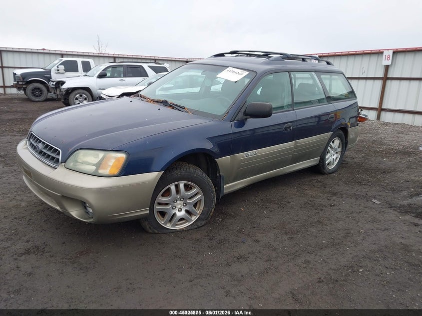4S3BH675X47643314 2004 Subaru Outback photo 1