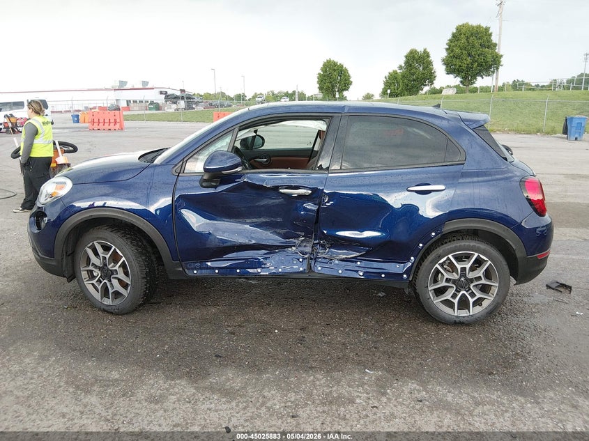 2021 Fiat 500X Trekking Awd VIN: ZFBNF3B10MP945879 Lot: 45025883
