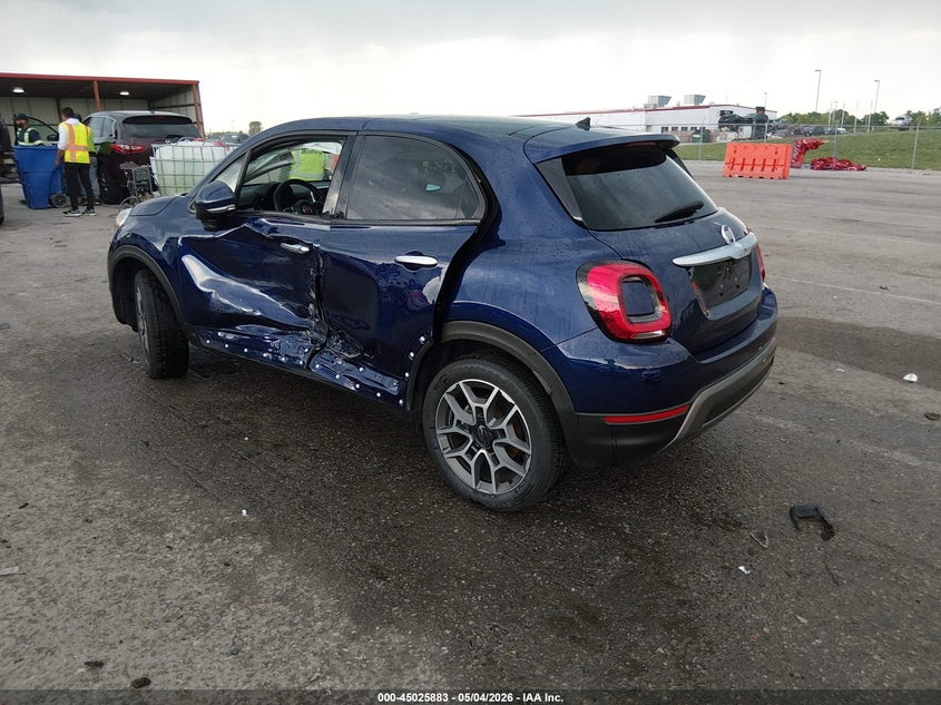 Vin: zfbnf3b10mp945879, lot: 45523397, fiat 500x trekking awd 20213