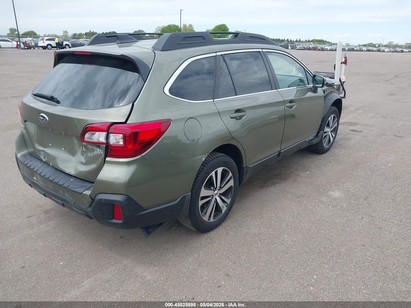 Vin: 4s4bsancxk3358473, lot: 45523412, subaru outback 2.5i limited 20194