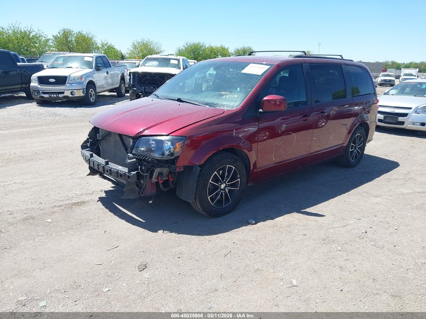Vin: 2c4rdgeg6jr343090, lot: 45523422, dodge grand caravan gt 20182