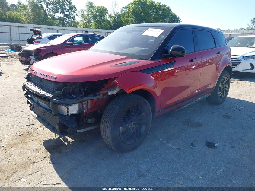 Vin: salzt2fx5mh133450, lot: 45523429, land rover range rover evoque r-dynamic s 20212