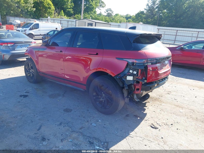 Vin: salzt2fx5mh133450, lot: 45523429, land rover range rover evoque r-dynamic s 20213