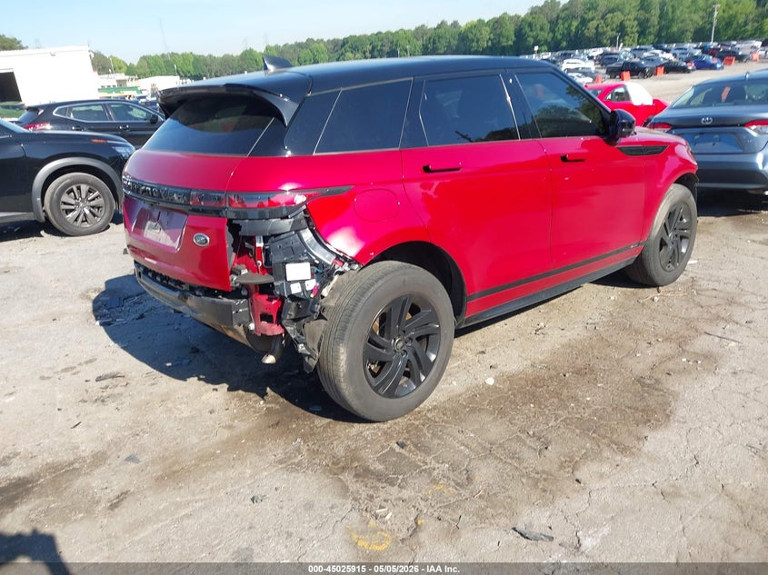 Vin: salzt2fx5mh133450, lot: 45523429, land rover range rover evoque r-dynamic s 20214