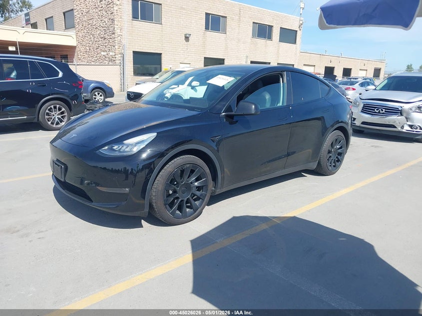 Vin: 7saygaee1nf387744, lot: 45523540, tesla model y long range dual motor all-wheel drive 20222
