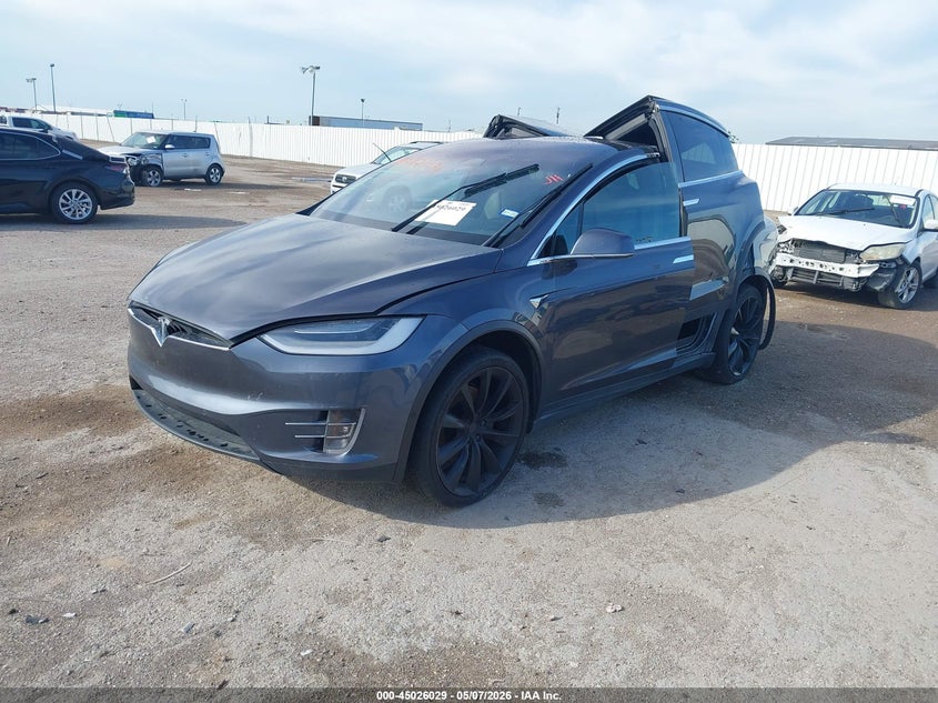 Vin: 5yjxcae25lf303058, lot: 45523543, tesla model x long range dual motor all-wheel drive/long range plus dual motor all-wheel drive 20202