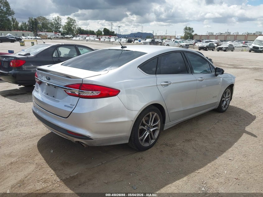 VIN 3FA6P0LU7HR232732 2017 FORD FUSION HYBRID SE