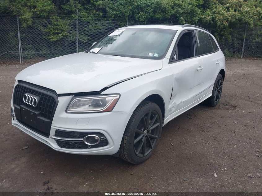 Vin: wa1d7afp4ga036683, lot: 45523650, audi q5 3.0t premium plus 20162