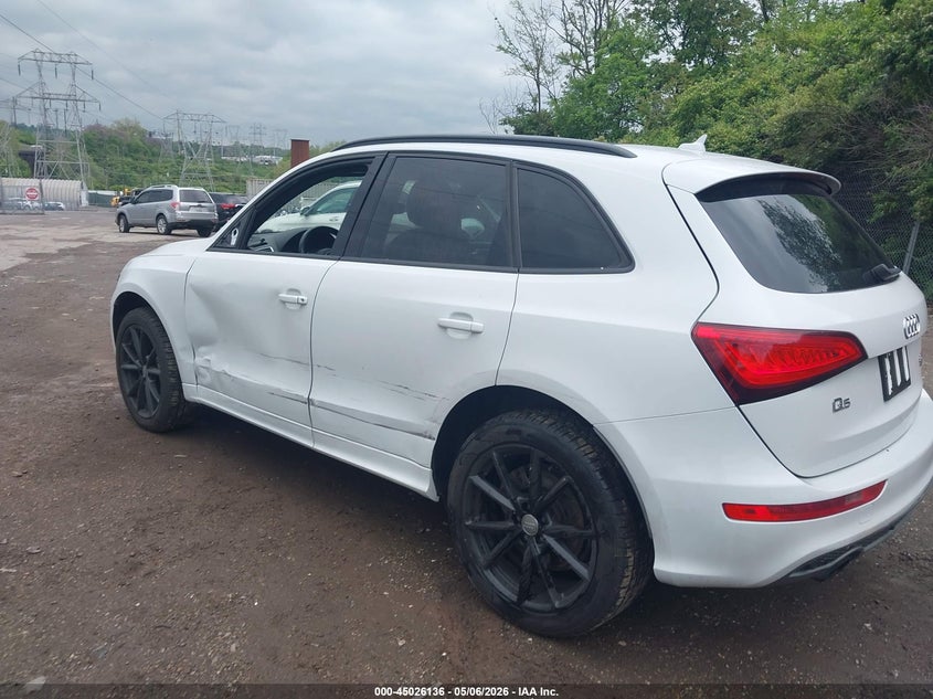 Vin: wa1d7afp4ga036683, lot: 45523650, audi q5 3.0t premium plus 20163
