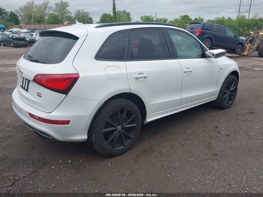 Vin: wa1d7afp4ga036683, lot: 45523650, audi q5 3.0t premium plus 20164