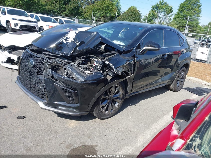 Vin: jtjyarbz5k2124737, lot: 45523652, lexus nx 300 f sport 20192