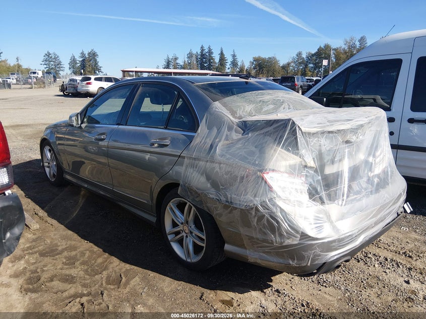 2013 MERCEDES-BENZ C 250 auction photo 3