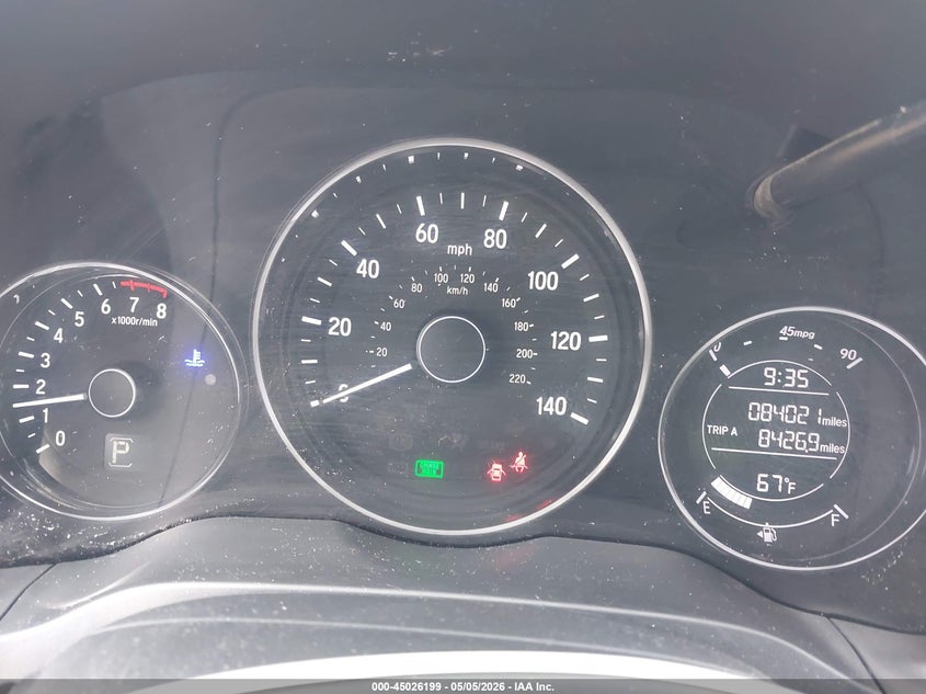 VIN 3CZRU6H19LG700458 2020 HONDA HR-V AWD SPORT